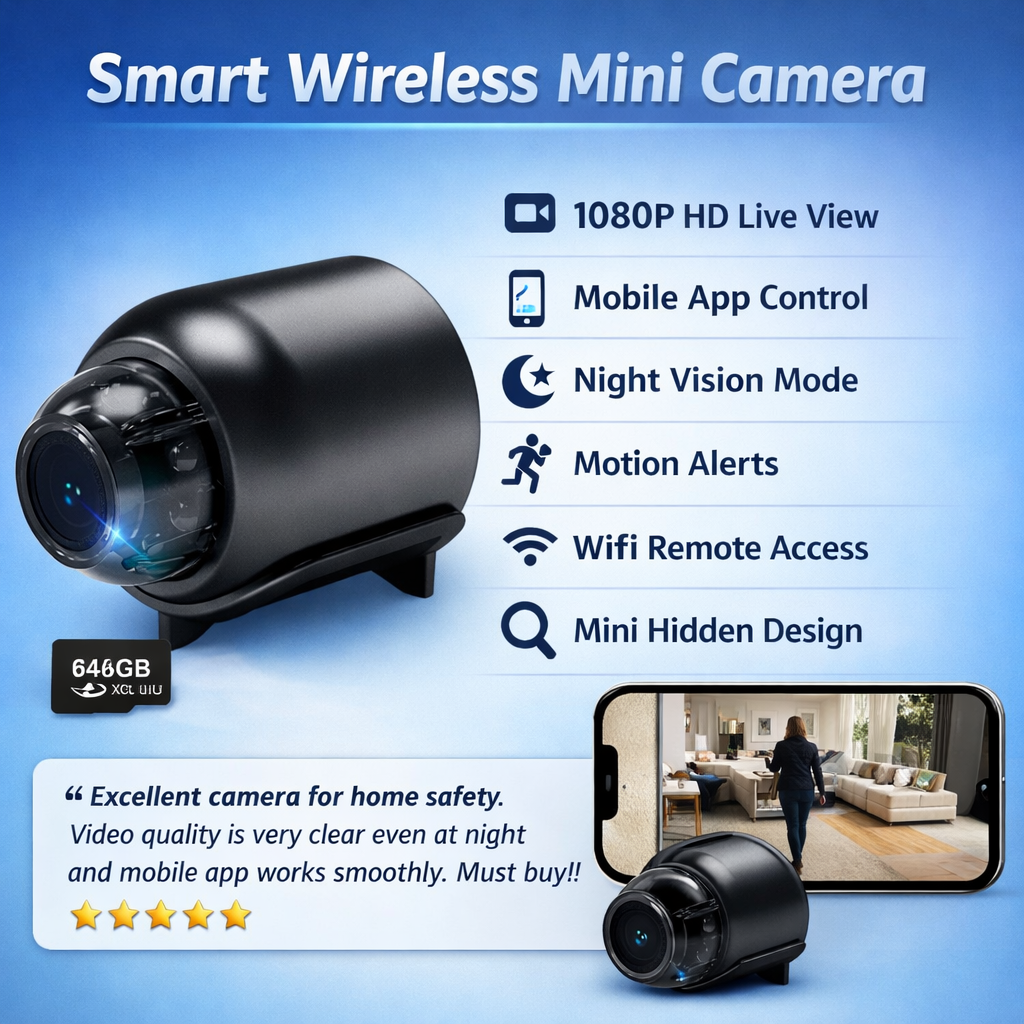Use cases - home security, baby monitoring, office, shop
