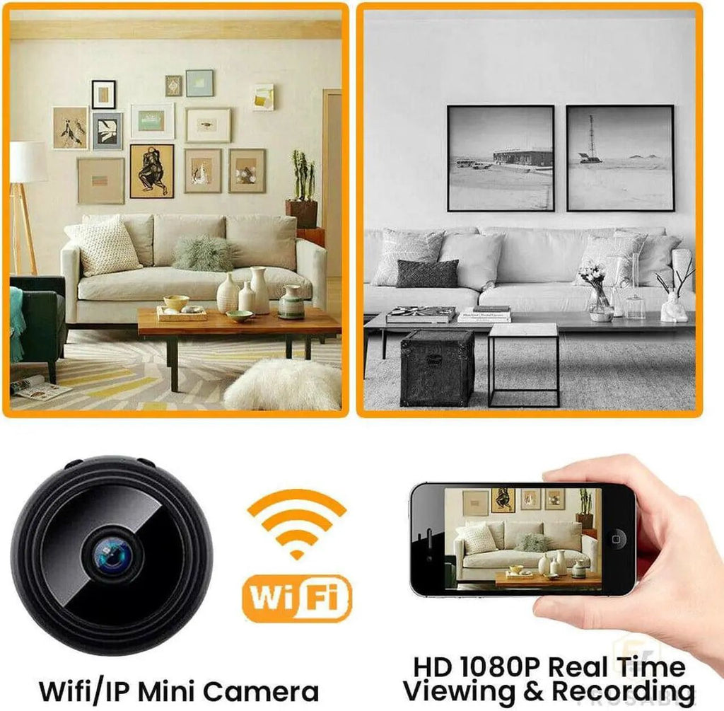 Smart Wireless Mini Camera - compact size